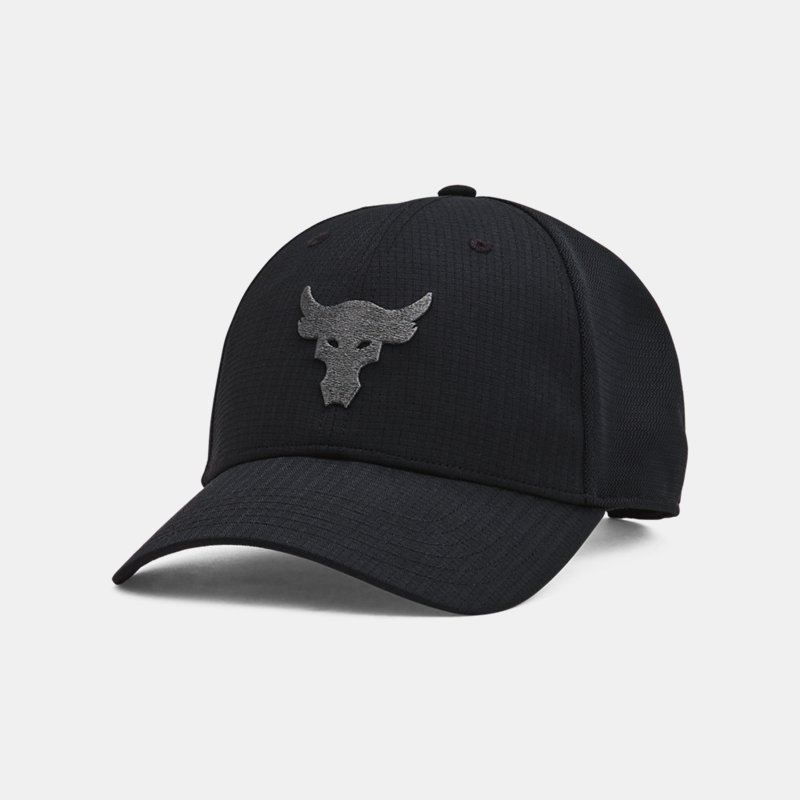 Under Armour Men's Project Rock Trucker Hat Black / Jet Gray One Size